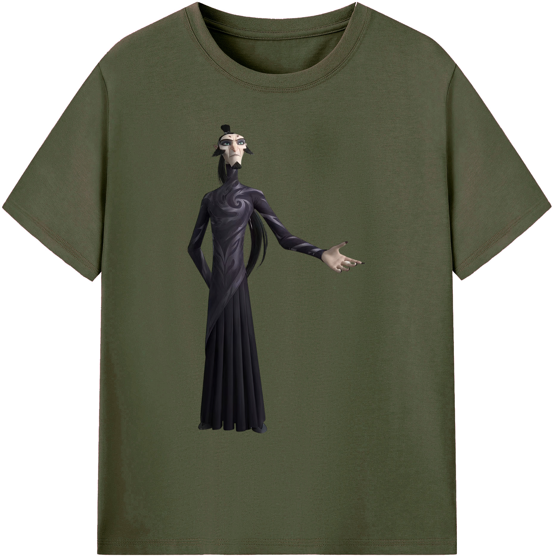 （画像用） Ne Zha 2 ナタ 魔童の大暴れ 綿100％ メンズ半袖Tシャツ｜肌触りやわらか＆通気性